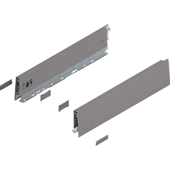 470M4002S MERIVOBOX M Side 400mm Grey